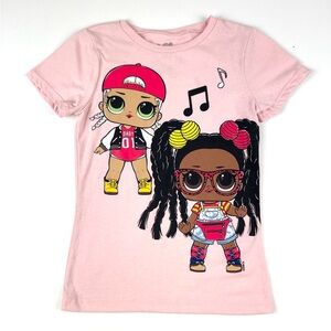 Girl’s Pink LOL Surprise T Shirt Size 7